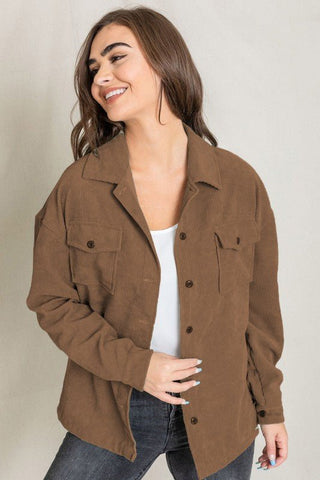 Corduroy Jacket *Online Only* - Premium  from EG fashion - Just $74.05! Shop now 