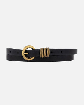 Alie Skinny Leather Belt - Premium clothing at Lonnys NY - Just $65! Shop Womens clothing now 