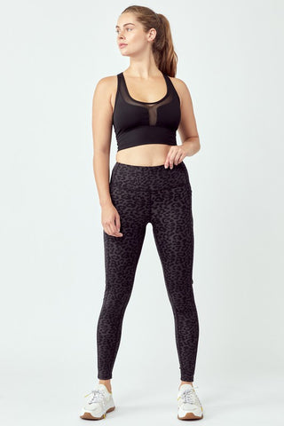 Black Leopard Leggings *Online Only* - Premium clothing at Lonnys NY - Just $33! Shop Womens clothing now 