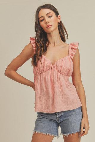 Trixie Top *Online Only* - Premium Shirts & Tops at Lonnys NY - Just $40.63! Shop Womens clothing now 