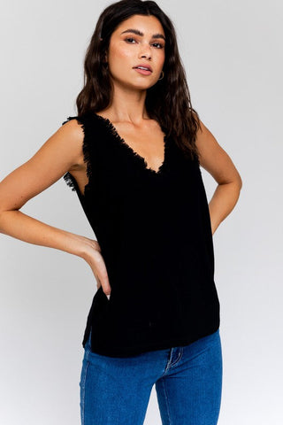 Edgy Frayed Top * Online Only* - Premium Shirts & Tops from Gilli - Just $42! Shop now 
