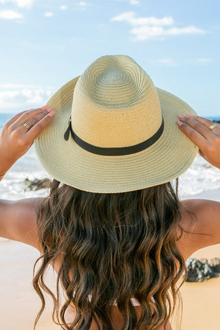 Drawstring Panama Hat *Online Only* - Premium hats at Lonnys NY - Just $35! Shop Womens clothing now 