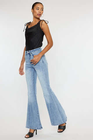 High Rise Super Flare Jeans *Online Only* - Premium clothing at Lonnys NY - Just $75! Shop Womens clothing now 