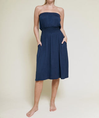 BAMBOO TUBE DRESS KNEE LENGTH * Online Only* - Premium  from Fabina - Just $110.50! Shop now 