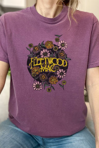 Retro Fleetwood Mac Comfort Colors Graphic Tee *Online Only* - Premium Shirts & Tops from Kissed Apparel - Just $60! Shop now 