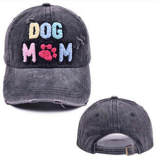 Dog Mom Distressed Hat *Online Only* - Premium hats at Lonnys NY - Just $35! Shop Womens clothing now 