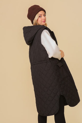 Oversized Quilted Midi Jacket *Online Only* - Premium clothing at Lonnys NY - Just $85! Shop Womens clothing now 