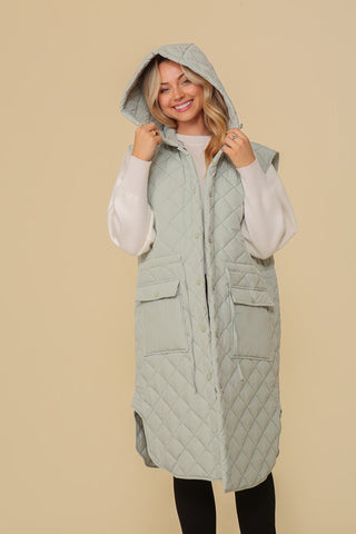 Oversized Quilted Midi Jacket *Online Only* - Premium clothing at Lonnys NY - Just $85! Shop Womens clothing now 