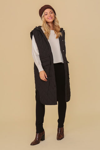 Oversized Quilted Midi Jacket *Online Only* - Premium clothing at Lonnys NY - Just $85! Shop Womens clothing now 