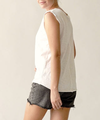 Cotton Slub Vintage Muscle Tank *Online Only* - Premium clothing at Lonnys NY - Just $60! Shop Womens clothing now 