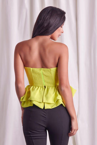 Off Shoulder Ruffle Top   *Online Only* - Premium  at Lonnys NY - Just $58! Shop Womens clothing now 