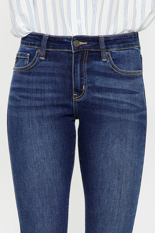 Mid RIse Ankle Skinny Jeans *Online Only* - Premium  from Kan Can USA - Just $57.63! Shop now 