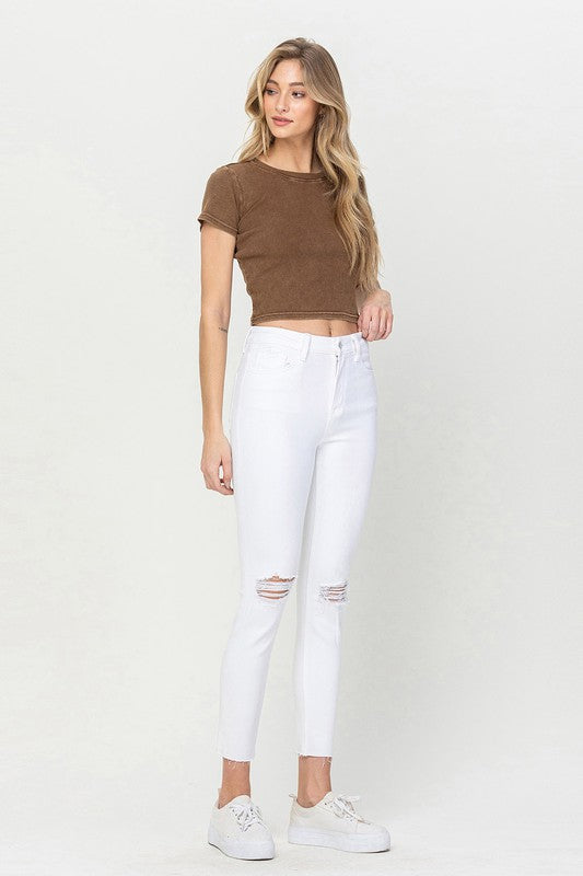Flying Monkey HIGH RISE CROP SKINNY *Online Only*