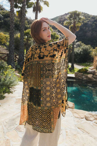 Bohemian Burnout Velvet Kimono  *Online Only* - Premium  from Leto Accessories - Just $65! Shop now 
