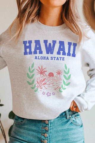 HAWAII ALOHA STATE GRAPHIC SWEATSHIRT *Online Only* - Premium  from BLUME AND CO. - Just $66.63! Shop now 