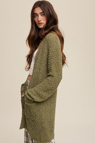 Relaxed Popcorn Cardi *Online Only* - Premium clothing at Lonnys NY - Just $45! Shop Womens clothing now 