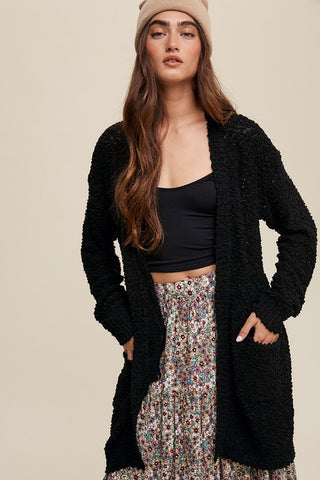 Relaxed Popcorn Cardi *Online Only* - Premium clothing at Lonnys NY - Just $45! Shop Womens clothing now 