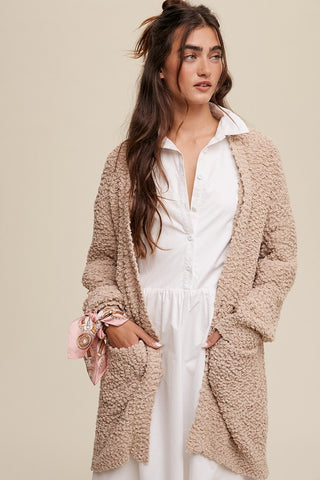 Relaxed Popcorn Cardi *Online Only* - Premium clothing at Lonnys NY - Just $45! Shop Womens clothing now 