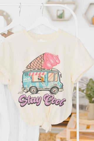 STAY COOL GRAPHIC T-SHIRT *Online Only* - Premium  at Lonnys NY - Just $48.75! Shop Womens clothing now 