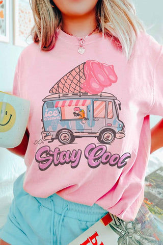 STAY COOL GRAPHIC T-SHIRT *Online Only* - Premium  at Lonnys NY - Just $48.75! Shop Womens clothing now 