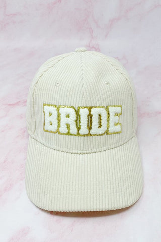 Bride Corduroy Ball Cap *Online Only* - Premium hats from Ellison and Young - Just $40! Shop now 