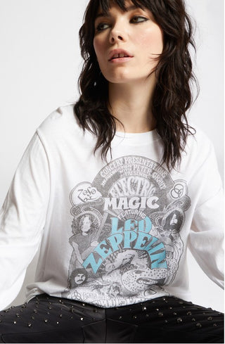 Led Zeppelin Electric Magic Long Sleeve Tee *Online Only* - Premium Shirts & Tops from Recycled Karma - Just $79! Shop now 