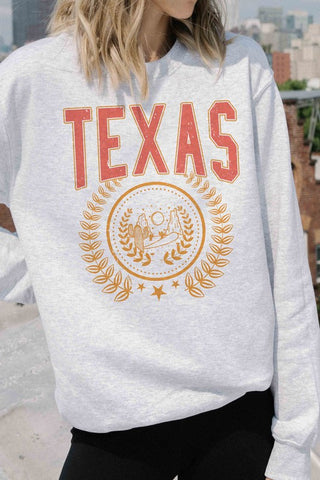 TEXAS GRAPHIC SWEATSHIRT *Online Only* - Premium  at Lonnys NY - Just $66.63! Shop Womens clothing now 