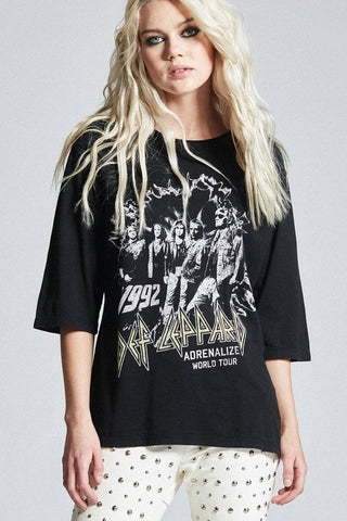 Def Leppard Adrenalize World Tour Tee *Online Only* - Premium Shirts & Tops at Lonnys NY - Just $60! Shop Womens clothing now 