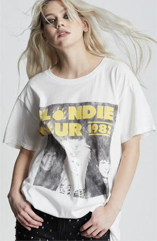 Blondie Tour 1982 Unisex Tee *Online Only* - Premium Shirts & Tops at Lonnys NY - Just $71.50! Shop Womens clothing now 