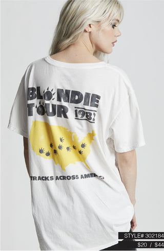 Blondie Tour 1982 Unisex Tee *Online Only* - Premium Shirts & Tops from Recycled Karma - Just $71.50! Shop now 