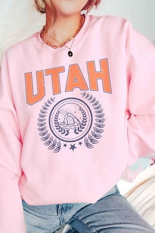UTAH GRAPHIC SWEATSHIRT *Online Only* - Premium  at Lonnys NY - Just $66.63! Shop Womens clothing now 