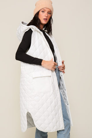 Oversized Quilted Midi Jacket *Online Only* - Premium clothing at Lonnys NY - Just $85! Shop Womens clothing now 