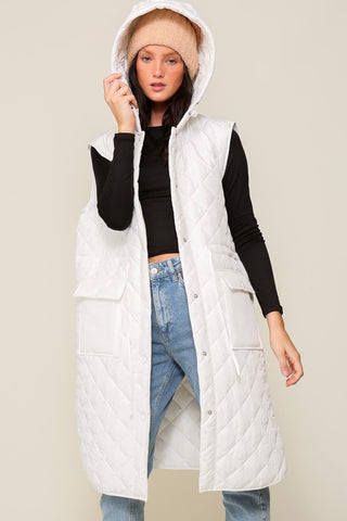 Oversized Quilted Midi Jacket *Online Only* - Premium clothing at Lonnys NY - Just $85! Shop Womens clothing now 