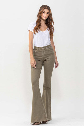Flying Monkey High Rise Super Flare *Online Only* - Premium  at Lonnys NY - Just $78.21! Shop Womens clothing now 