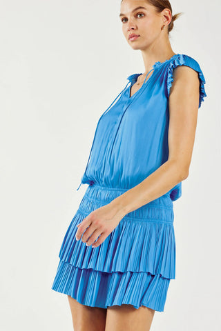 Madison Pleated Mini Dress - Premium dress at Lonnys NY - Just $108! Shop Womens clothing now 