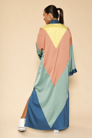 Chevron Kimono *Online Only* - Premium clothing at Lonnys NY - Just $90! Shop Womens clothing now 