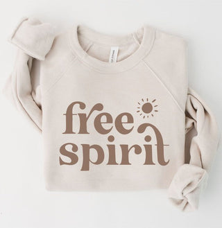 Free Spirit Crewneck Sweatshirt - Premium  at Lonnys NY - Just $85! Shop Womens clothing now 