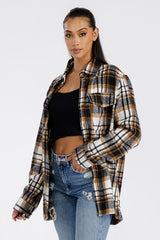 Boyfriend Oversized Soft Flannel Shacket *Online Only*