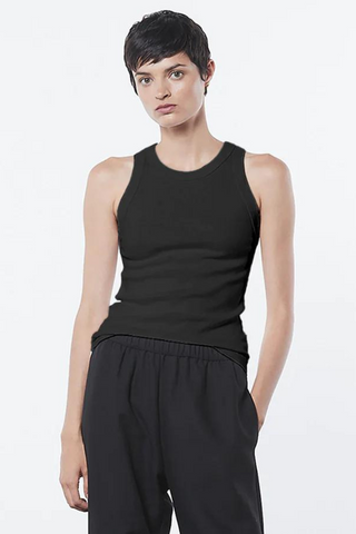 Enza Costa Supima Rib Sheath Tank - Premium Shirts & Tops at Lonnys NY - Just $145! Shop Womens clothing now 
