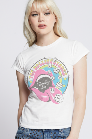 Recycled Karma 130 Rolling Stones 1972 Baby Tee - Premium Shirts & Tops from Recycled Karma - Just $48! Shop now 