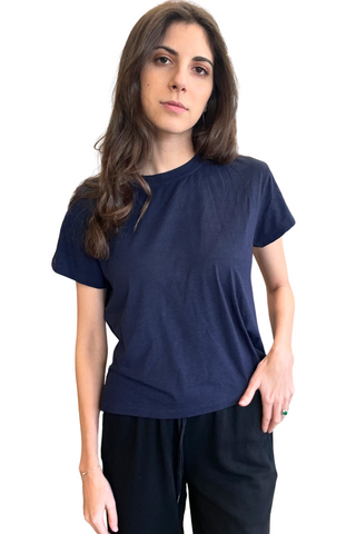 Mila Mady Crop Tee - Premium Shirts & Tops from MILA - Just $62! Shop now 