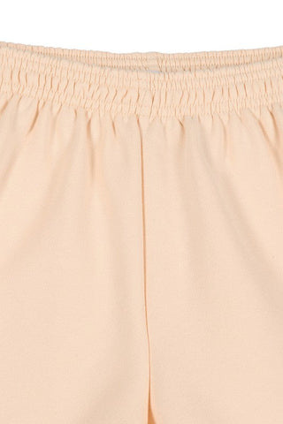 Cream sweat shorts - Premium  at Lonnys NY - Just $30! Shop Womens clothing now 