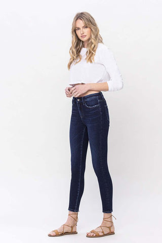 High Rise Ankle Skinny Jeans *Online Only* - Premium clothing at Lonnys NY - Just $65! Shop Womens clothing now 