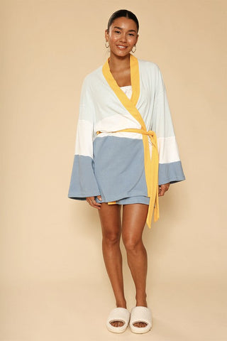 Sunset terry cloth novelty robe *Online Only* - Premium  at Lonnys NY - Just $74.43! Shop Womens clothing now 