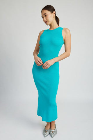 OPEN BACK MAXI KNIT DRESS *Online Only* - Premium  at Lonnys NY - Just $74.75! Shop Womens clothing now 