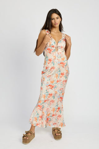 FLORAL MERMAID MAXI DRESS *Online Only* - Premium dresses at Lonnys NY - Just $74.75! Shop Womens clothing now 