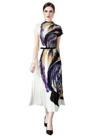 2-Piece Painted Print Maxi Dress *Online Only* - Premium clothing at Lonnys NY - Just $99! Shop Womens clothing now 