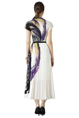 2-Piece Painted Print Maxi Dress *Online Only* - Premium clothing at Lonnys NY - Just $99! Shop Womens clothing now 