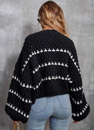 Oversized Chunky Knit Sweater *Online Only* - Premium clothing at Lonnys NY - Just $58! Shop Womens clothing now 