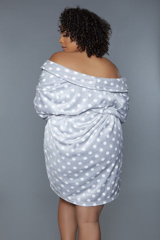 Polka Dot Robe *Online Only* - Premium clothing at Lonnys NY - Just $36! Shop Womens clothing now 